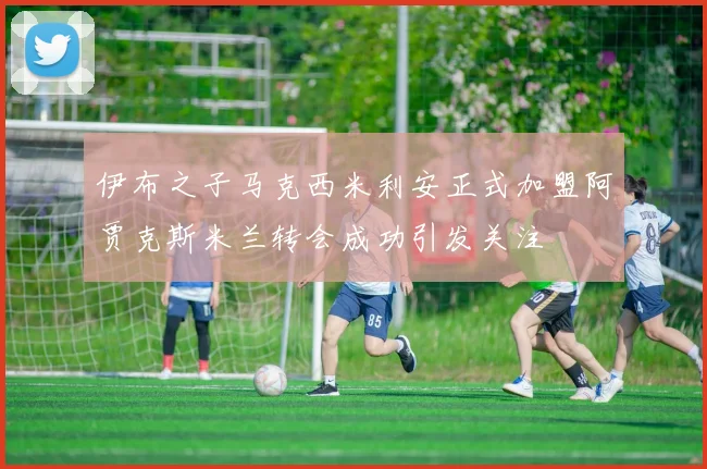 伊布之子马克西米利安正式加盟阿贾克斯米兰转会成功引发关注