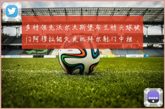 多特领先沃尔夫斯堡布兰特头球破门阿穆拉错失良机拜尔射门中框